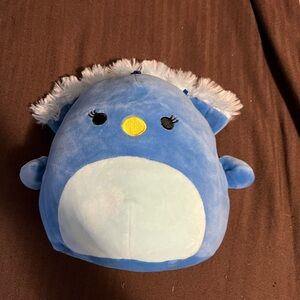 Squishmallow Priscilla Peacock Royal Blue Soft Plush